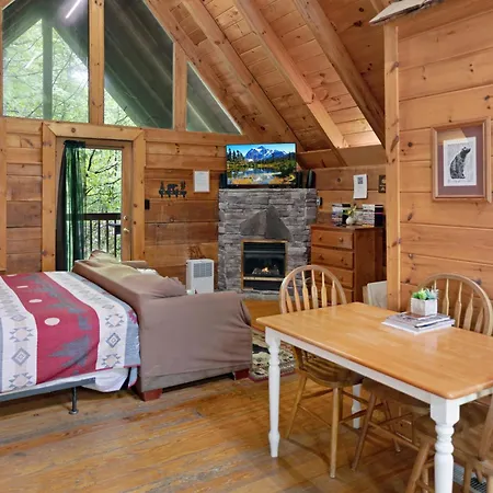 Cozy Cabin! Hot Tub, King Bed, Fireplace, & Pool Gatlinburg Exterior photo